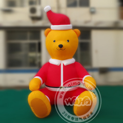 OEM Giant PVC Inflatable Santa Claus Christmas Decorations Balloon Model Outdoor Events Parties Blower Accessory Shippable Sea