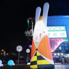 Lifting Inflatable Sea Animal Model Inflatable Fish Shark Cartoon for Outdoor Decoration Parade