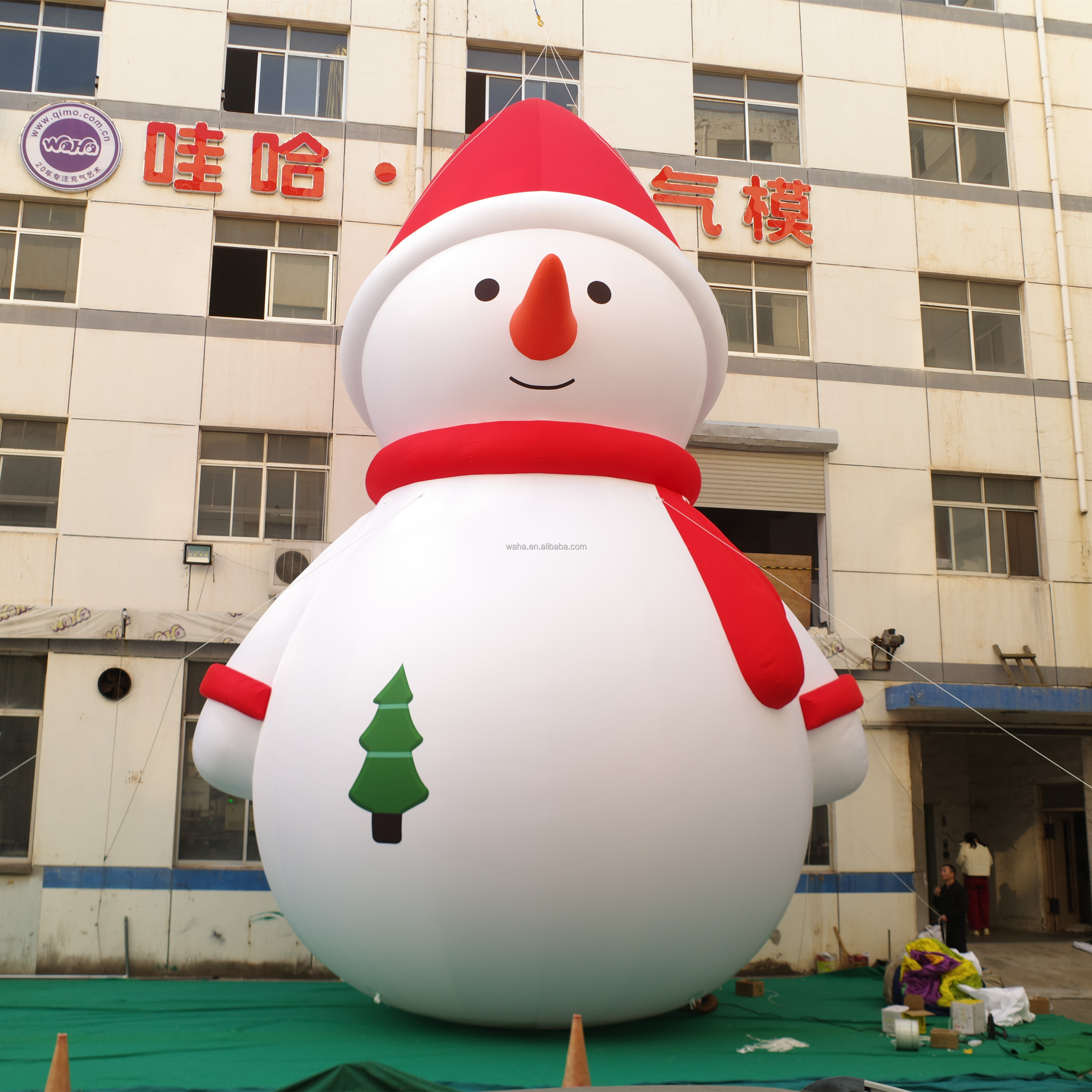 High Quality Christmas Decorations Advertising Inflatables Inflatable Models Inflatable Snowman Suitable for Events and Parties