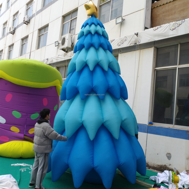 Giant Inflatable Gingerbread Man for Christmas Decoration Parade