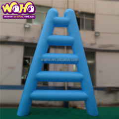 Advertising Walking Christmas Inflatable Snowman Mascot Costume for Adults