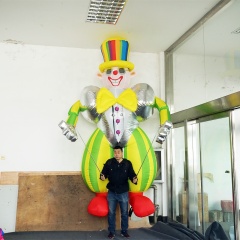 Shopping Mall Anniversary Celebrating Inflatable Puppet City Parade Inflatable Walking Clown Puppet Blow up Puppet Inflatable