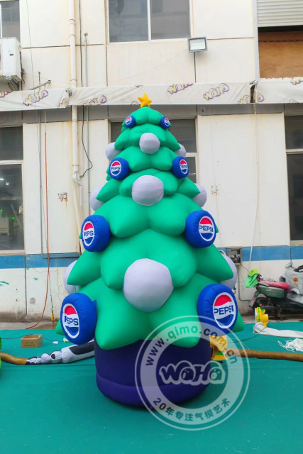 OEM Giant PVC Inflatable Santa Claus Christmas Decorations Balloon Model Outdoor Events Parties Blower Accessory Shippable Sea