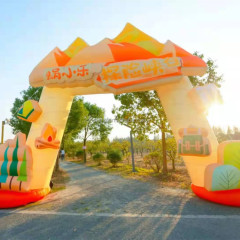 Customized Inflatable Candy Arch for Christmas Decoration