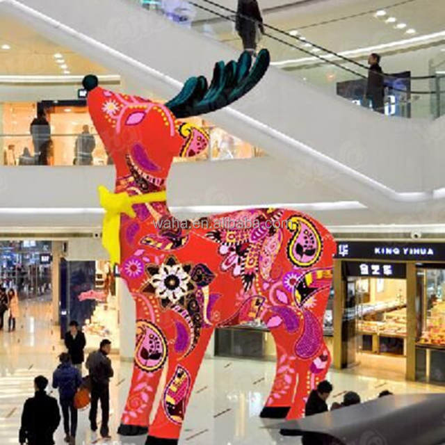 Inflatable Christmas Decorations Outdoor and Inflatable Santa Claus Mascot Costume Inflatable Christmas Decoration Supplies