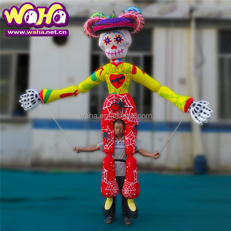 Inflatable Circus Puppets Lighted Puppet Amusement Parade