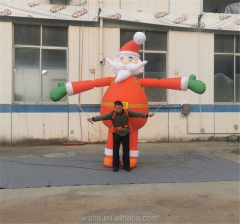 Giant Inflatable Santa Claus Puppet Costume for Outdoor Christmas Decoration