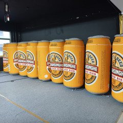 Customize Advertising Big Inflatable Beer Bottle for Events and Parties New Arrivals