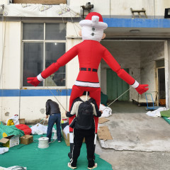 Hanging Inflatable Christmas Hat Model for Concert Decoration