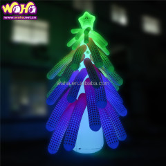 Custom Christmas Decorations Inflatable Santa Claus LED Outdoor Garden Lawn Winter Decorations Gas Model Santa Claus