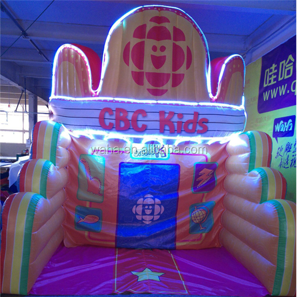 Led Lighting Giant Background Inflatable Wall for Concert Decoration Night