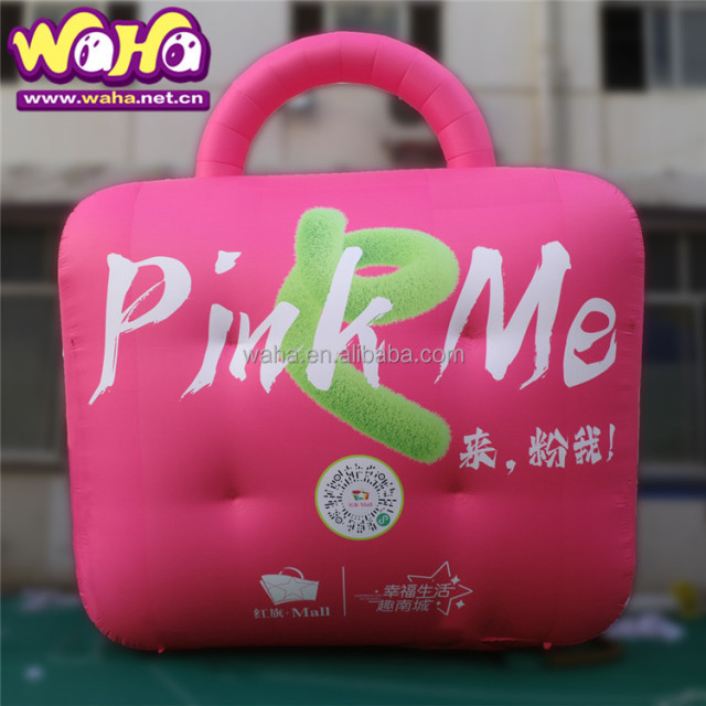 Advertising Walking Christmas Inflatable Snowman Mascot Costume for Adults