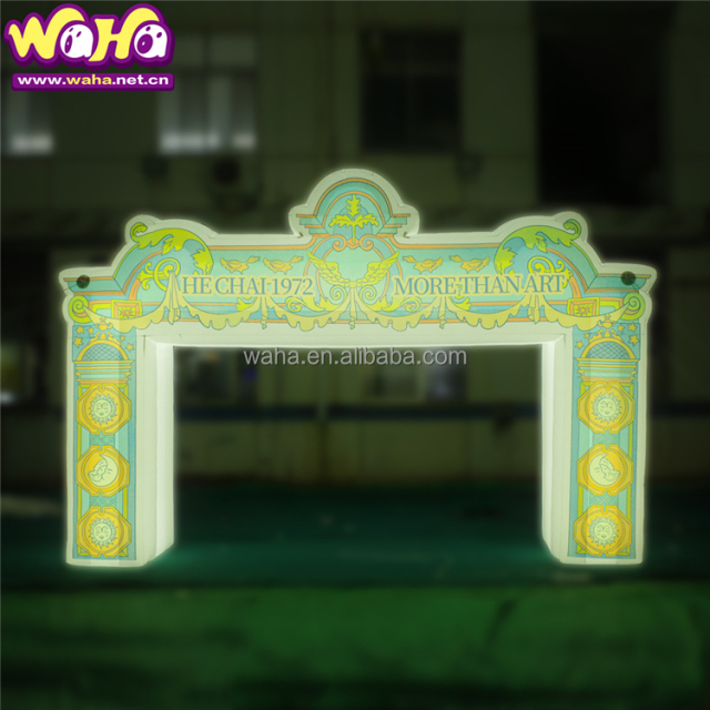 Customized Inflatable Candy Arch for Christmas Decoration