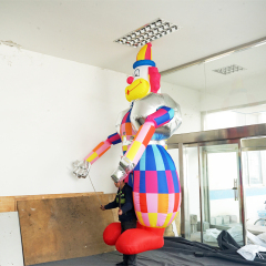 Shopping Mall Anniversary Celebrating Inflatable Puppet City Parade Inflatable Walking Clown Puppet Blow up Puppet Inflatable
