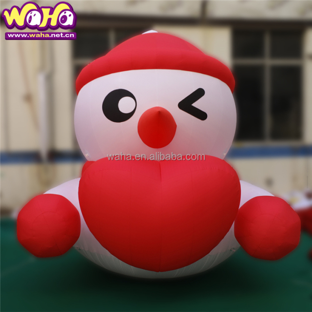 Giant Durable Inflatable Christmas Snowman Cartoon Outdoor for Xmas Decoration