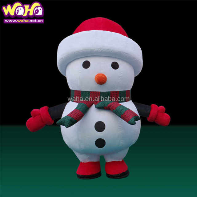 Christmas Inflatable Outdoor Giant Inflatable Christmas Ornament Inflatable Snowman Costume