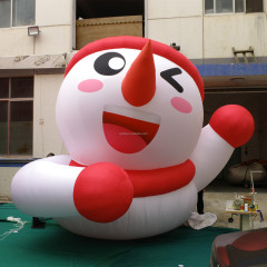 Home Decoration Giant Inflatable Christmas Snowman New Years Cool Winter Customized Xmas Inflatable Snowman
