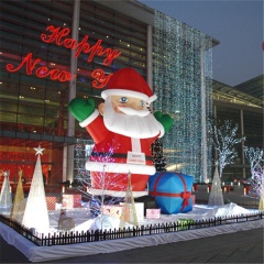 6m Giant Inflatable Standing Santa Claus Figure