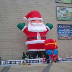 Giant Inflatable Cartoon Christmas Santa Claus, Outdoor Christmas Santa Claus Decorative Inflatable