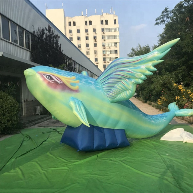 Giant Inflatable Koi Inflatable Fish for Event Sea Decoration