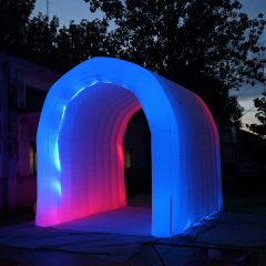 Lighting Inflatable Structure Tunnel for Advertising Decoration