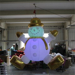 Chubby Christmas Outdoor Decoration Blow up Inflatable Snowman Cartoon Model