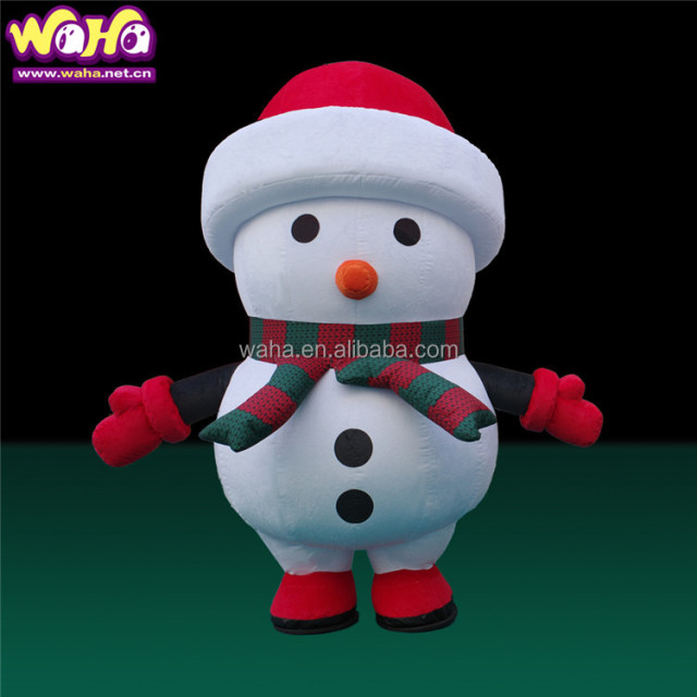 Christmas Inflatable Outdoor Giant Inflatable Christmas Ornament Inflatable Snowman Costume
