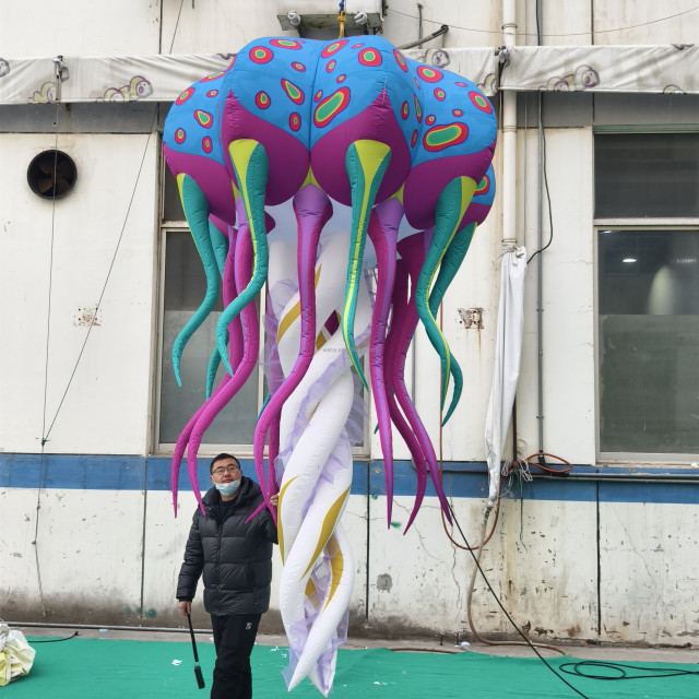 Giant Jellyfish Led Inflatable Decorating Jellyfish Balloon Jellyfish Large Night Light