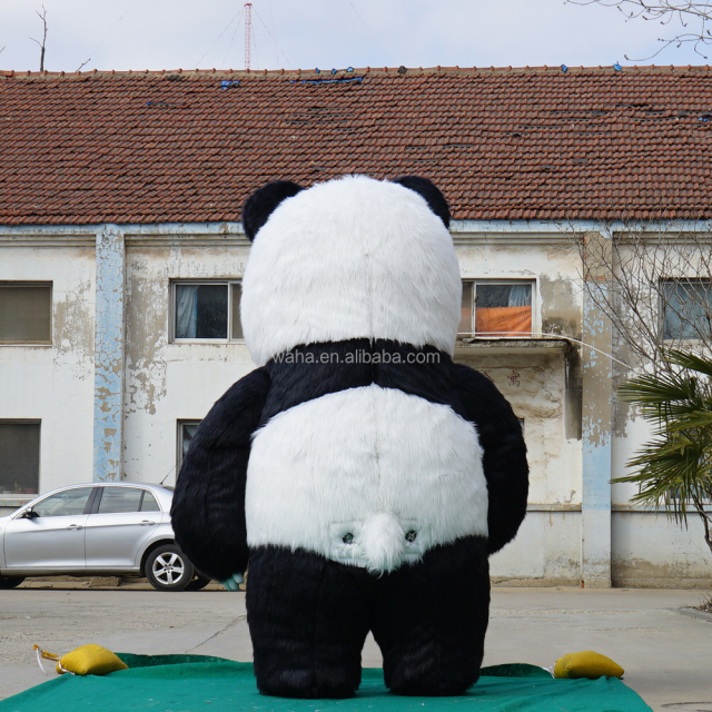 Inflatable Panda Mascot Costume