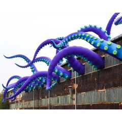 Giant Roof Decoration Inflatable Octopus Tentacle, Inflatable Squid