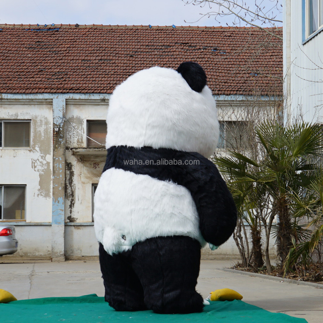 Inflatable Panda Mascot Costume