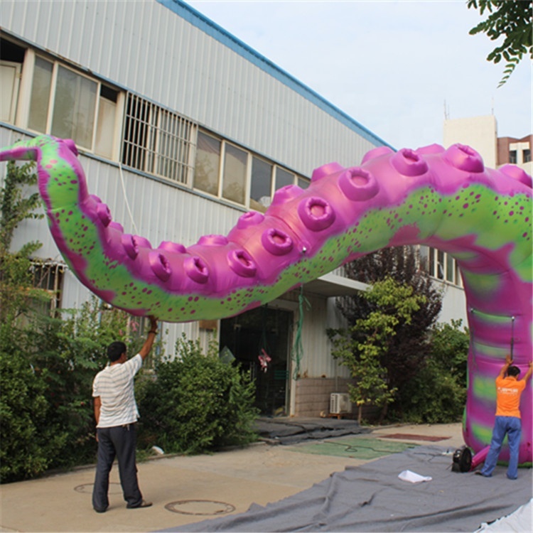 Giant Roof Decoration Inflatable Octopus Tentacle, Inflatable Squid