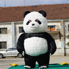 Inflatable Panda Mascot Costume