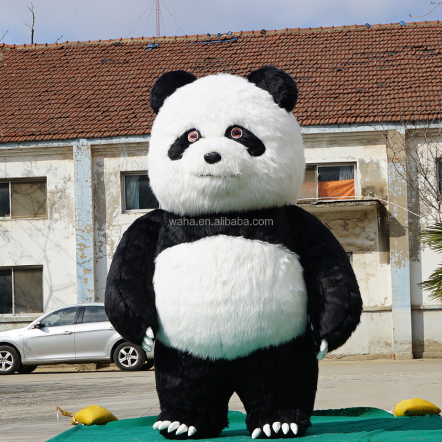 Inflatable Panda Mascot Costume