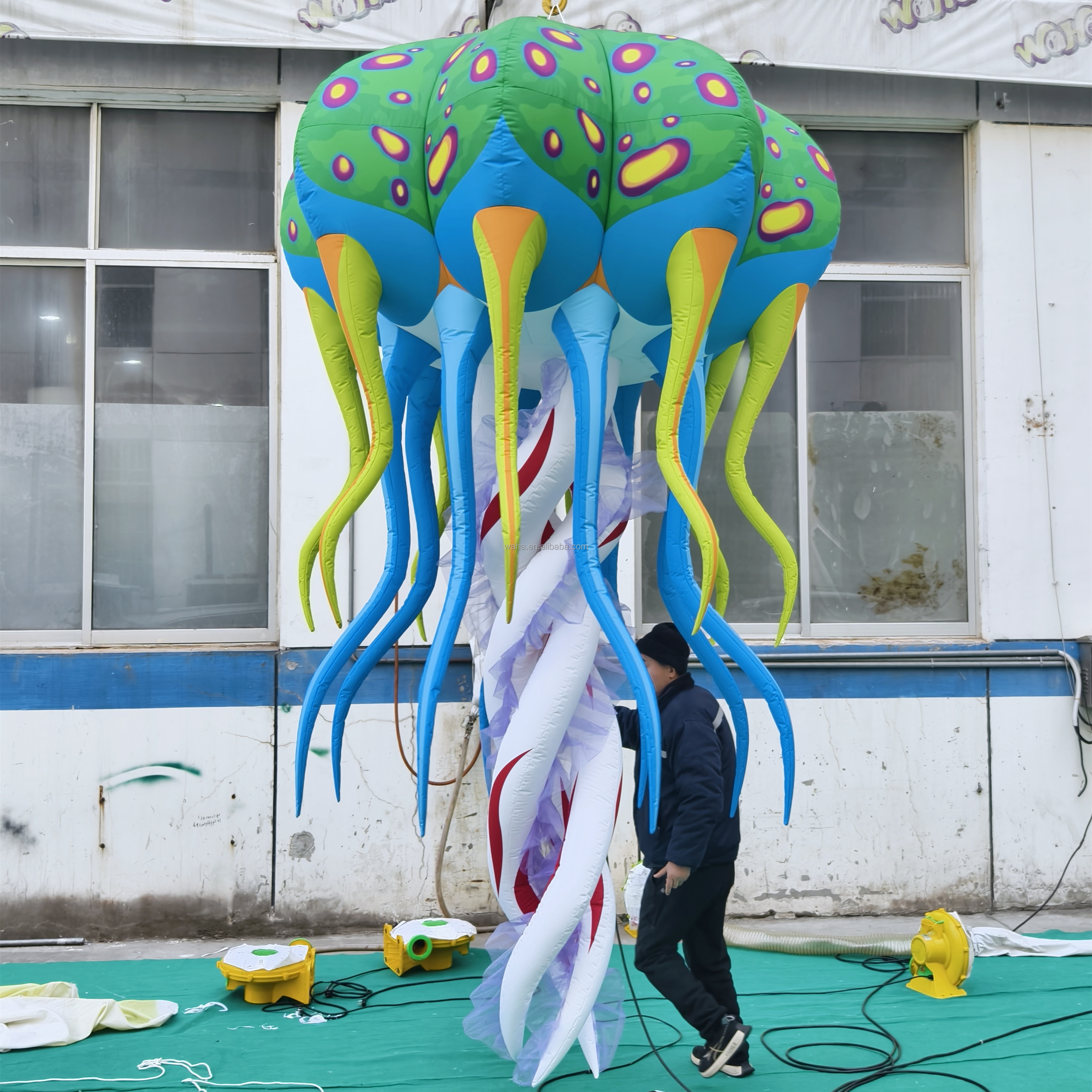 Giant Jellyfish Led Inflatable Decorating Jellyfish Balloon Jellyfish Large Night Light