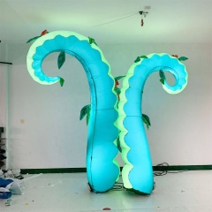 Giant Roof Decoration Inflatable Octopus Tentacle, Inflatable Squid