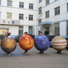 Hot Sale Funny Inflatable Planet Costumes, Inflatable Planets Costume for Advertising