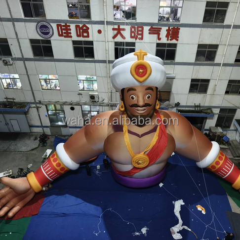 Giant Inflatable Balloon Aladdin Magic Lamp Air Model Inflatable Aladdin Lamp God for Party Event Decoration