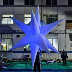 Christmas Outdoor Performance Inflatable Handheld Star Puppet for Street Parade Activity Event Decoration
