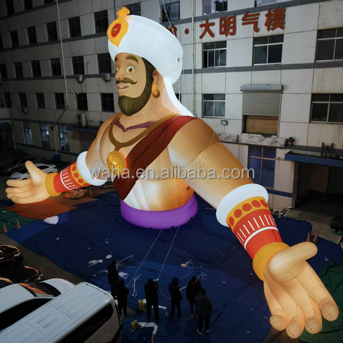 Giant Inflatable Balloon Aladdin Magic Lamp Air Model Inflatable Aladdin Lamp God for Party Event Decoration