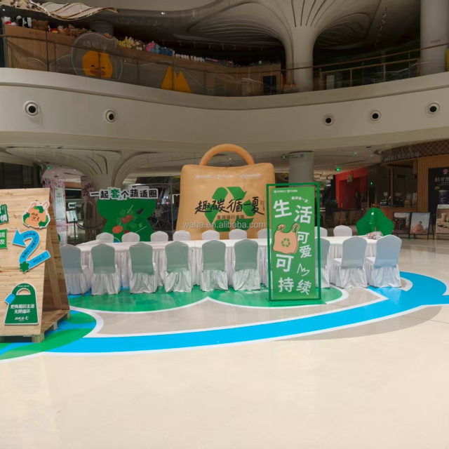 Custom Brand Logo Advertising Inflatables Inflatable Shopping Bag Balloon for Shopping Mall Decoration