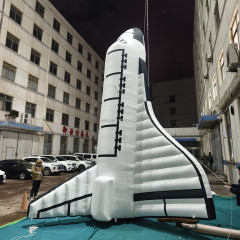 Durable Advertisement Blow Rocket Ship Inflatable Space Rocket Balloon Giant Inflatable Rocket for Sale