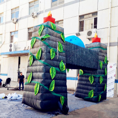 Commercial Dinosaur Inflatable Advertising Arches Entrance Gate Custom Inflatable Dinosaur Arch for Jurassic Park Decoration