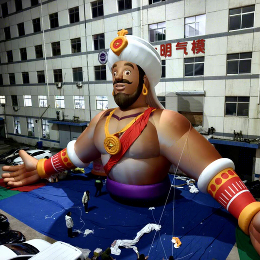 Giant Inflatable Balloon Aladdin Magic Lamp Air Model Inflatable Aladdin Lamp God for Party Event Decoration