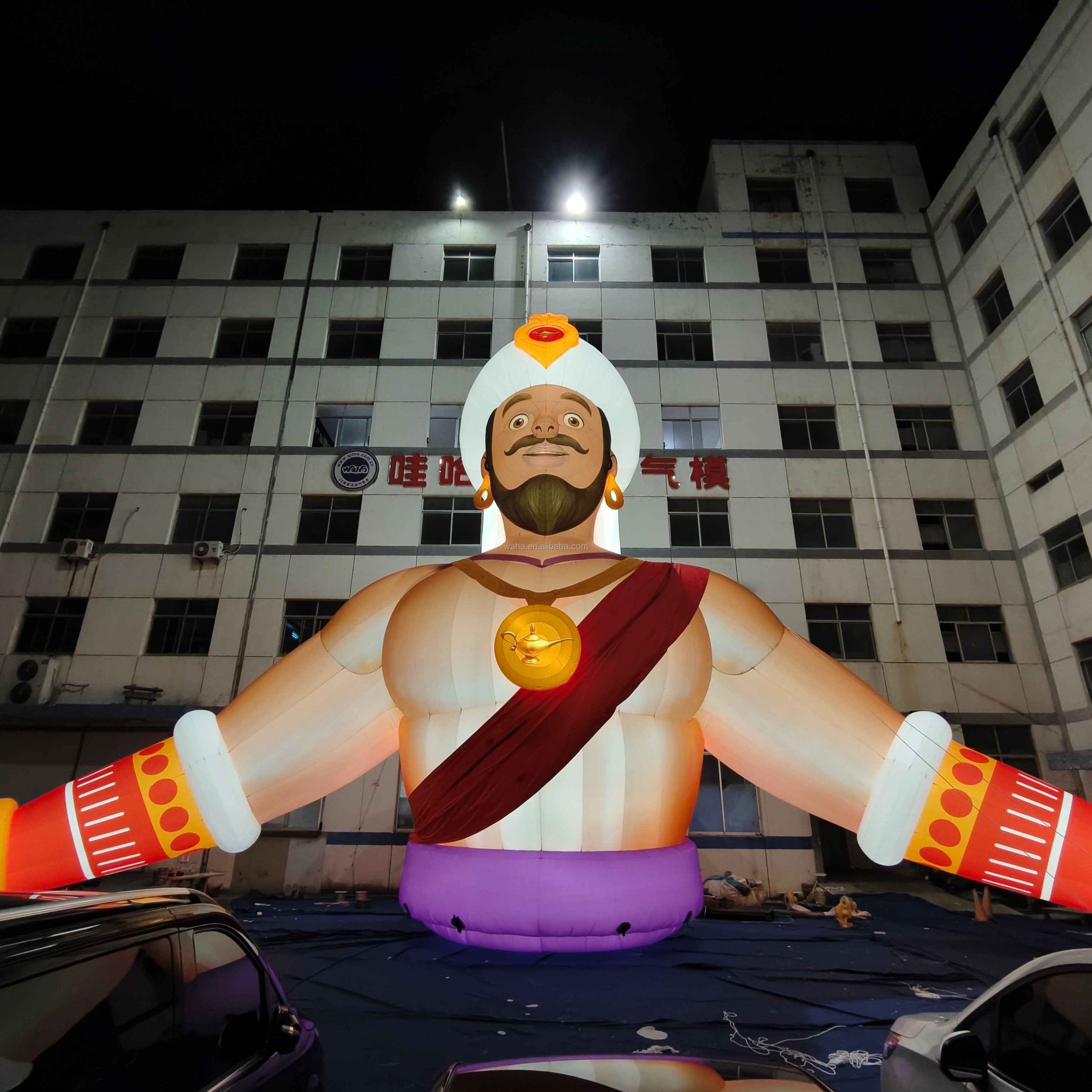 Giant Inflatable Balloon Aladdin Magic Lamp Air Model Inflatable Aladdin Lamp God for Party Event Decoration