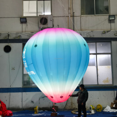 Outdoor Amusement Park Attraction Hot Air Balloon Inflatable Bow Tie Balloon for Sale