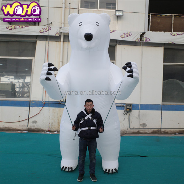 Christmas/Wedding Polar Bear Costume Inflatable Polar Bear Costumes for Adult and Kids