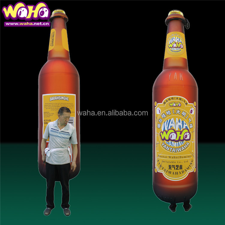Custom Made Inflatable Walking Beer Bottle Inflatable Beer Cup Mug Costume for Advertising Inflatables