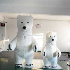 Christmas/Wedding Polar Bear Costume Inflatable Polar Bear Costumes for Adult and Kids