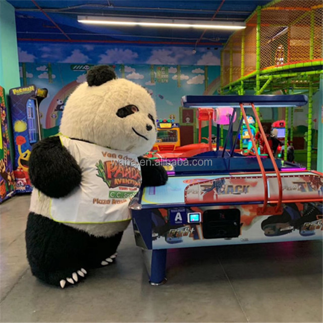 Event Polar Bear Costume Inflatable Customized Advertising Inflatable Panda Bear Costume